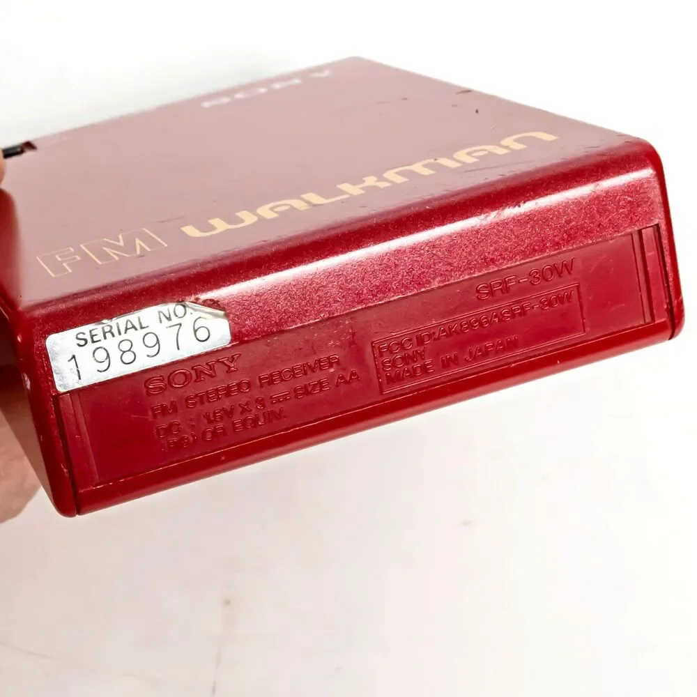 Sony vintage srf